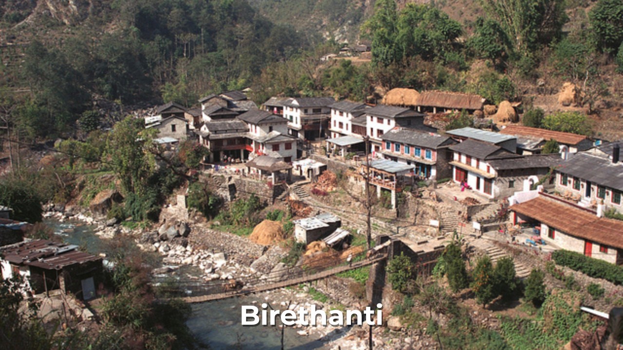 Birethanti village