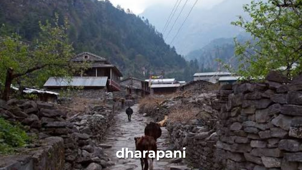 Dharapani village