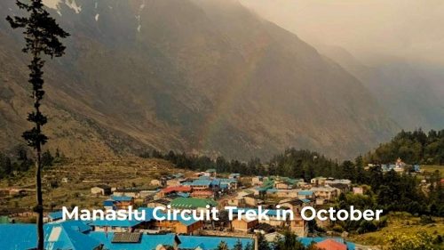 Manaslu Circuit Trek in October